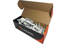 Пластиковый фиксатор для полипропиленовых труб Elematic ECAV 50 d=40-60 мм, 15 шт. 13501050