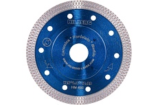 Диск алмазный отрезной Турбо Ультратонкий Х-тип (125х22.23 мм) Hilberg HM402