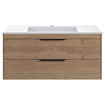 Тумба с раковиной Vincea Chiara 2D 100 см N.Oak