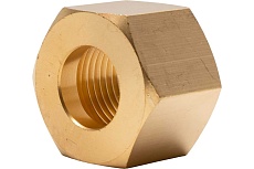 Гайка накидная 32/16, G3/4&quot;, латунь, 5 шт в упаковке Krass 2190602