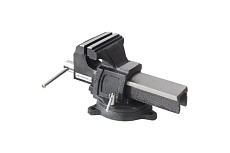 Тиски Forsage стальные, усиленные, поворотные, с наковальней 3&quot;-80мм F-6540903(47309)