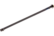 Подводка для газа СТМ ГАЗ сильфонная, 1/2&quot;, гайка-штуцер, 40 см CGHM1204