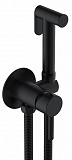 Гигиенический душ Cezares CZR-SET-DA1-ID2-FMM120-NOP со смесителем, черный матовый