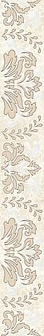 Бордюр Laparet Persey Damask бежевый 5х40 см, 05-01-1-56-03-11-456-3