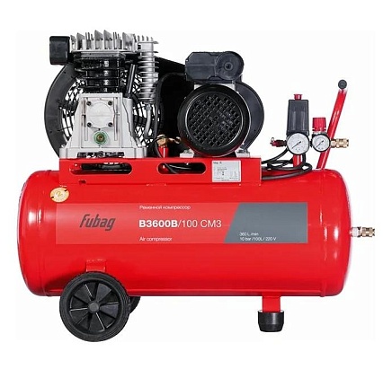 Компрессор Fubag B3600B/100 CM3 360 л/мин, 100 л, 10 бар, 2.2квт