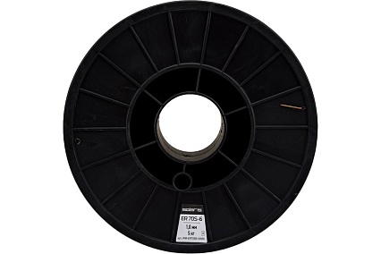 Проволока сварочная омедненная ER 70S-6 (1 мм; катушка D200; 5 кг) Solaris WM-ER70S6-10050
