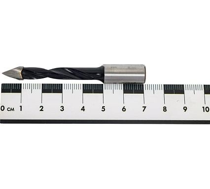 Сверло для сквозных отверстий KWS HW 7х43х70 Z=2 R K6 4040-01003-C0770R