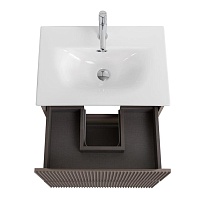 Тумба с раковиной BelBagno Uno-Mini 50 см Бежевый матовый