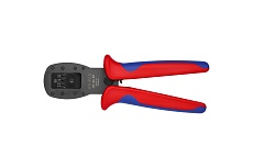 Пресс-клещи для штекеров Knipex Micro-Fit Molex, 3 гнезда, AWG 30-26/24-22/20, L-190 мм KN-975425