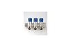 Комплект Valtec _16 VI7 Коллектор с регул. вентилями, 1x3 вых. 1/2 нар. VTc.560.N.0603 + Адаптер д/коллектора /конус-плоскость/ 1/2 VTc.701.N.04 VT.VI7.K16.5600603.701