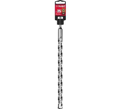 Бур по бетону Зубр 25х310 мм, SDS-Plus 29315-310-25