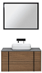 Мебель для ванной Allen Brau Reality 100 см со столешницей, natural oak