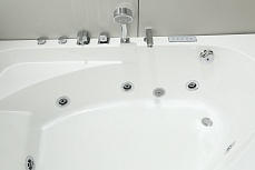 Акриловая ванна Black&White Galaxy GB5008R 160x100 с гидромассажем