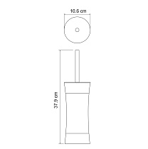 Ерш напольный WasserKRAFT Wern K-7527 черный