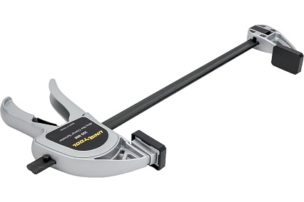 Быстрозажимная струбцина для работы одной рукой Uniq tool усилие 350 кг., 300mm