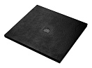 Поддон для душа BelBagno TRAY-MR-UNO-A-90-35-NERO-NO 90x90 черный, накладка черный