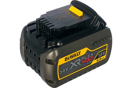 Аккумулятор (54/18 В; 6.0 А*ч; Li-Ion) DeWalt DCB546