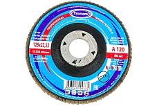 Круг лепестковый универсальный PROF (125х22 мм,  А120, 14А) Tsunami D96100000P12582