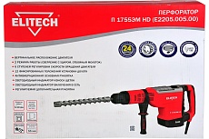 Перфоратор Elitech П 1755ЭМ HD E2205.005.00 201379