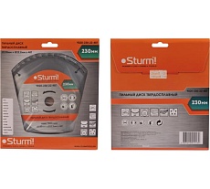 Диск пильный по дереву (230х22 мм; 48T) Sturm 9020-230-22-48T