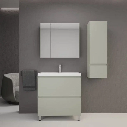 Тумба с раковиной Style Line Манхэттен 80 см напольная