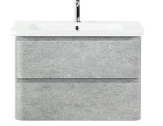 Тумба с раковиной BelBagno Albano-Cer 80 см Cemento Verona Grigio