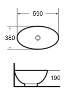 Раковина Grossman GR-3022 59 см