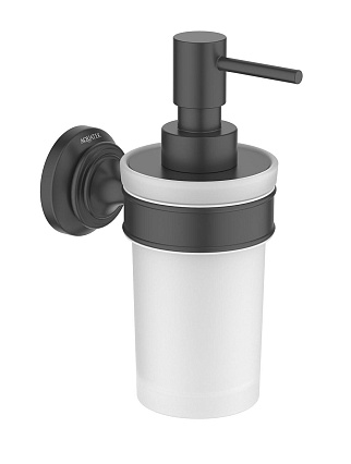 Дозатор для мыла Aquatek Классик AQ4505MB черный матовый