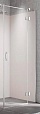 Душевая дверь Kermi Liga LI SNR 10020 VPK 100 см петли справа, серебро