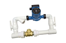 Байпас PROFLINE (насос 25/4 комплектуется полипропиленом Ду40) L- 450мм с обратным клапаном УТ-00007982