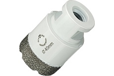 Коронка алмазная по керамограниту 40 мм, M14 на УШМ Diamond Industrial DIDKVP40M14