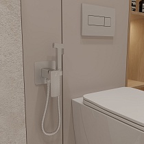 Смеситель Oliveeka D-Line OL-829003-CR с гигиеническим душем, хром