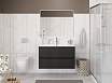 Мебель для ванной BelBagno Uno-Mini 100 см Темно-серый матовый