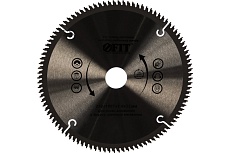 Диск пильный по алюминию (230х32 мм; 100Т) для циркулярных пил FIT 37784