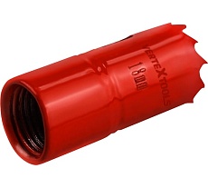 Коронка биметаллическая по металлу 18 мм Vertextools 2525-18