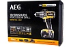 Бесщеточная аккумуляторная ударная дрель-шуруповерт AEG 18В BSB18C3BL-X02C 4935478937