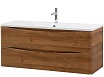 Тумба с раковиной BelBagno Acqua 120 см подвесная