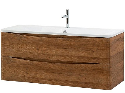 Тумба с раковиной BelBagno Acqua 120 см подвесная