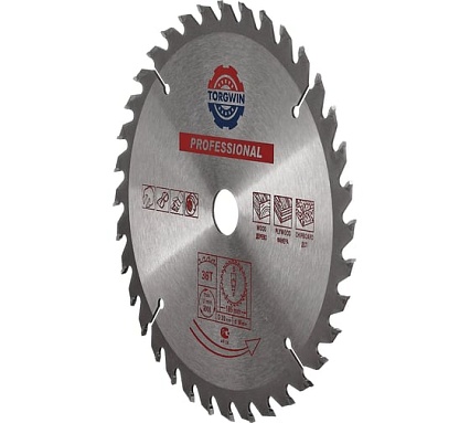 Диск пильный по дереву 185х20 мм, 36Z TORGWIN T616700