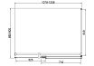 Душевой уголок Vincea Экстенза (Extenza) VSR-4EX111290CL 110/120x90 хром, прозрачное