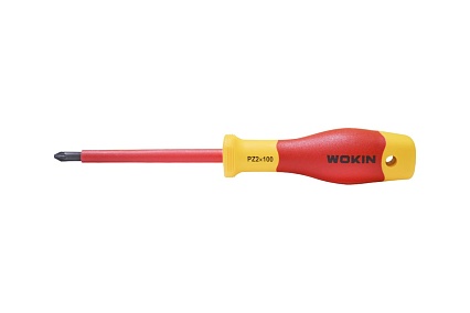 Диэлектрическая отвертка Wokin крестовая, PZ2x100 мм 1352866