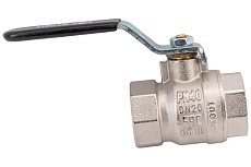 Шаровой кран STOUT Svb-0011-000020 стандартнопроходной, вр/вр, ручка рычаг 3/4&quot; RG008S1SO3VR5F