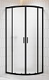 Душевой уголок RGW Classic CL-56B 90x90 Cora, черный 06095699-44