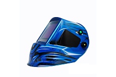 Маска сварщика Foxweld КОРУНД МЕГА синяя, ф-р MEGA LED 2 7188