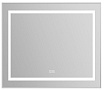 Зеркало BelBagno SPC-KRAFT-885-785-TCH-WARM 90x80 см антипар, сатин в алюминиевой раме