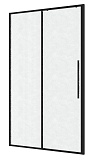Душевая дверь Niagara Nova 100x195 шиншилла, черный матовый NG-84-L10CHB