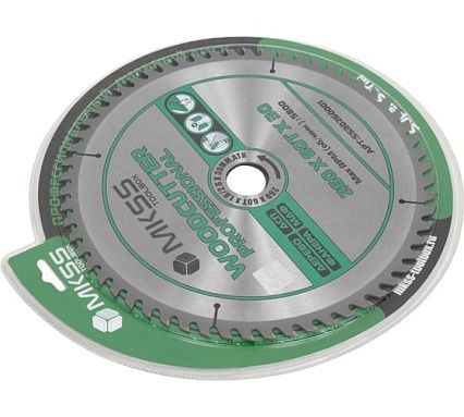 Диск пильный по дереву MKSS Toolbox Woodcutter Professional SS3026 260x60Тх1.8/2.6x30 мм SS30260001