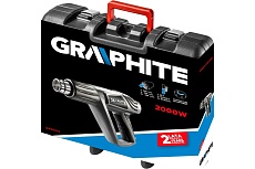 Термофен Graphite 2000 Вт, темпер. I: 25ºC, II: 80-600ºC, III: 80-600ºC, кейс 59G524