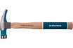 Молоток-гвоздодер Gross 380 г, угол 75, магнит, обрезиненная рукоятка american hickory 10413