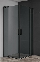 Душевой уголок Cezares SLIDER-AH-2-80/90-90/100-BR-NERO 80/90x90/100 бронза, черный